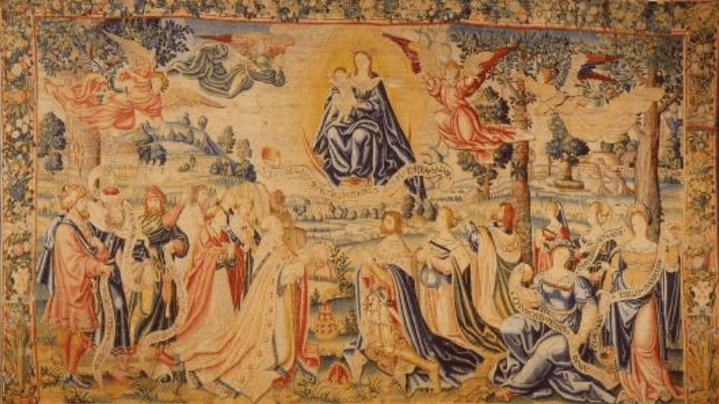 Restauración tapices Catedral Palencia