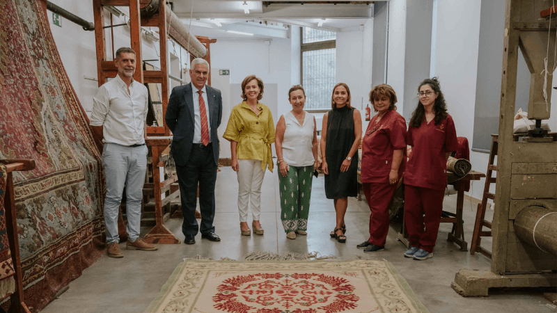 alfombra casa - museo Lope de Vega