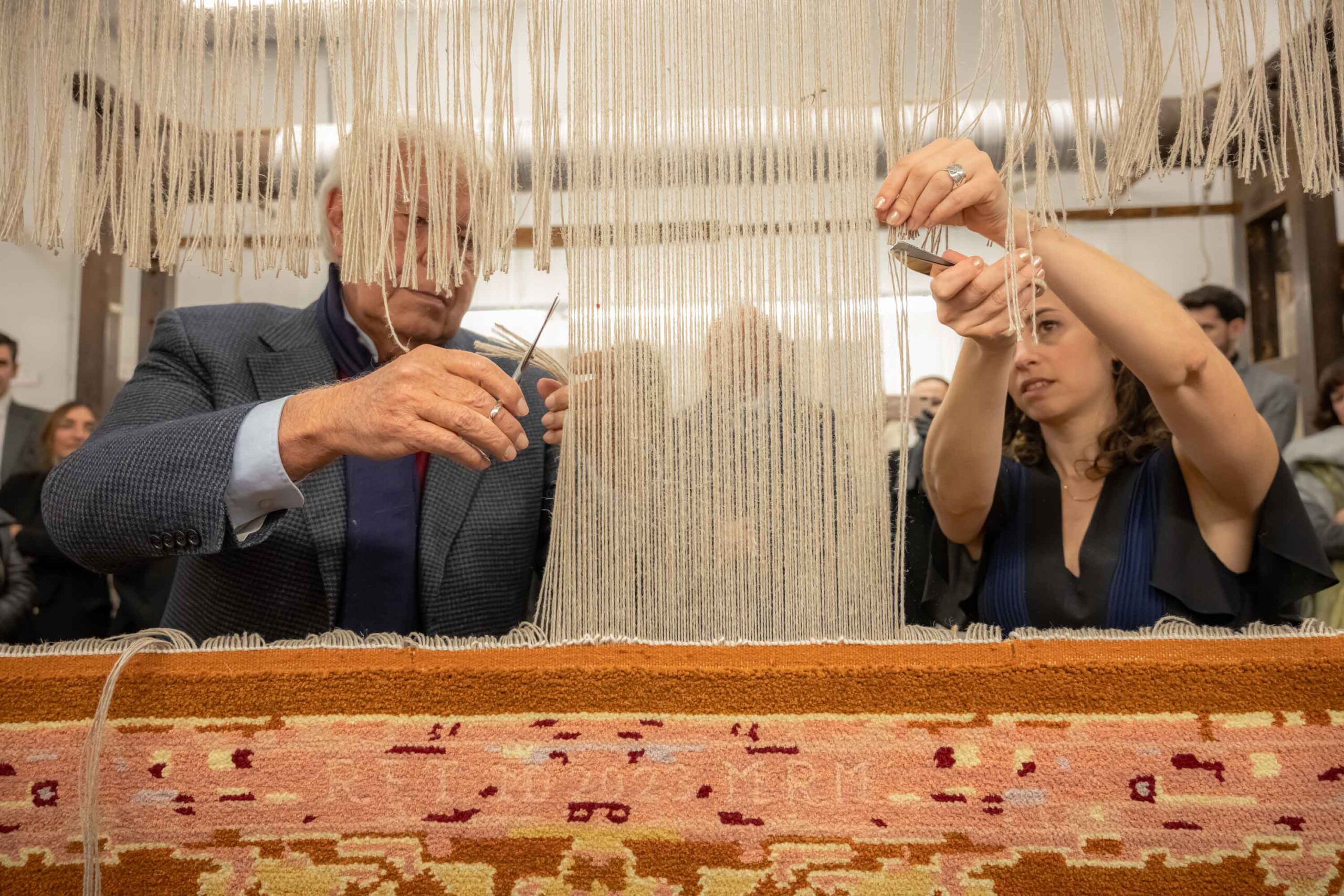 La primera artista residente con Felipe González