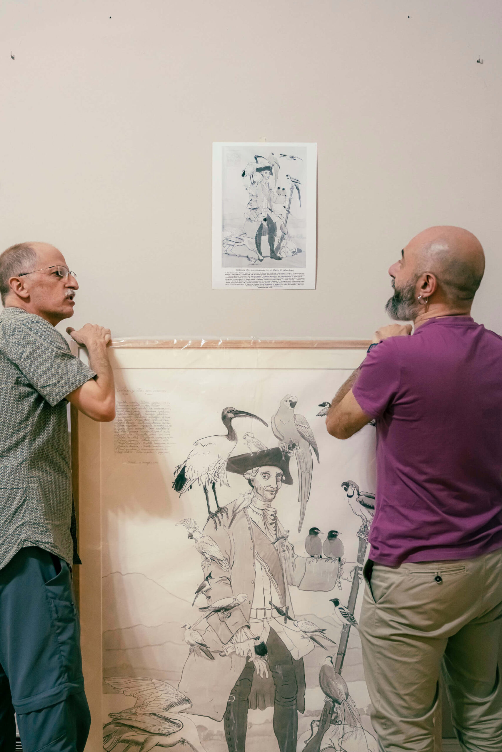 Trasladar a tapiz la reinterpretación de Goya