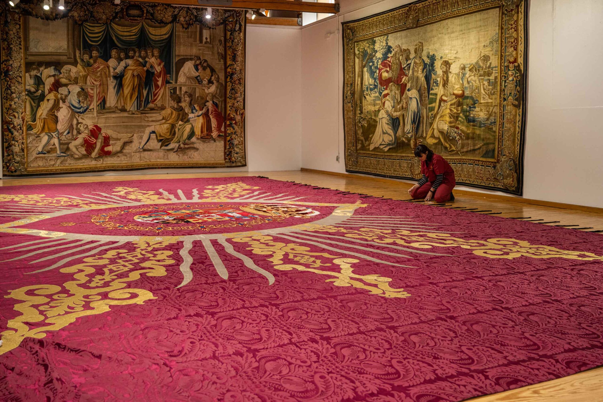 telón del Teatro Español