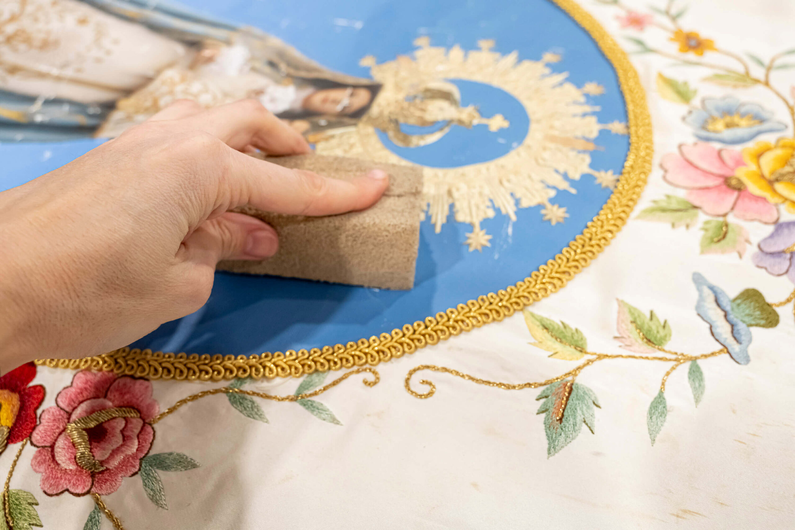 restauración del estandarte