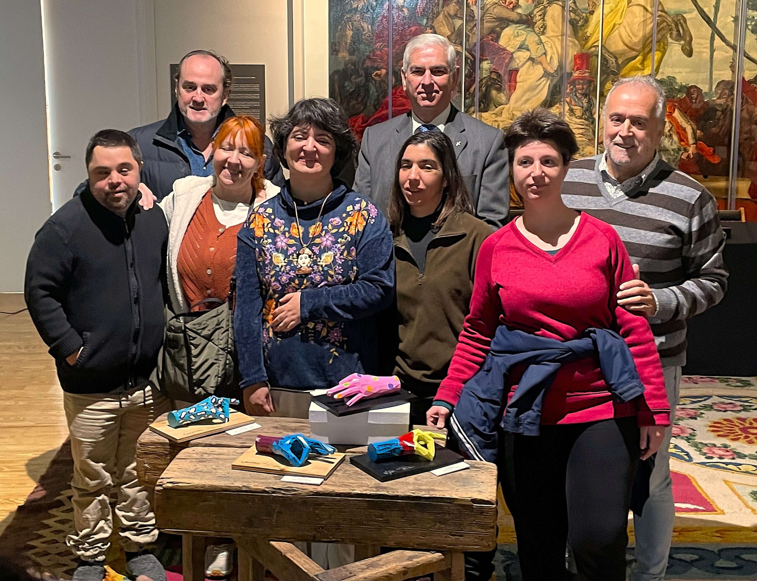 exposición solidaria