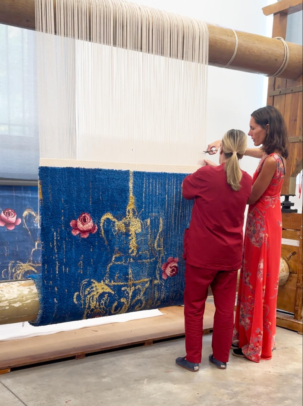 alfombra contemporánea